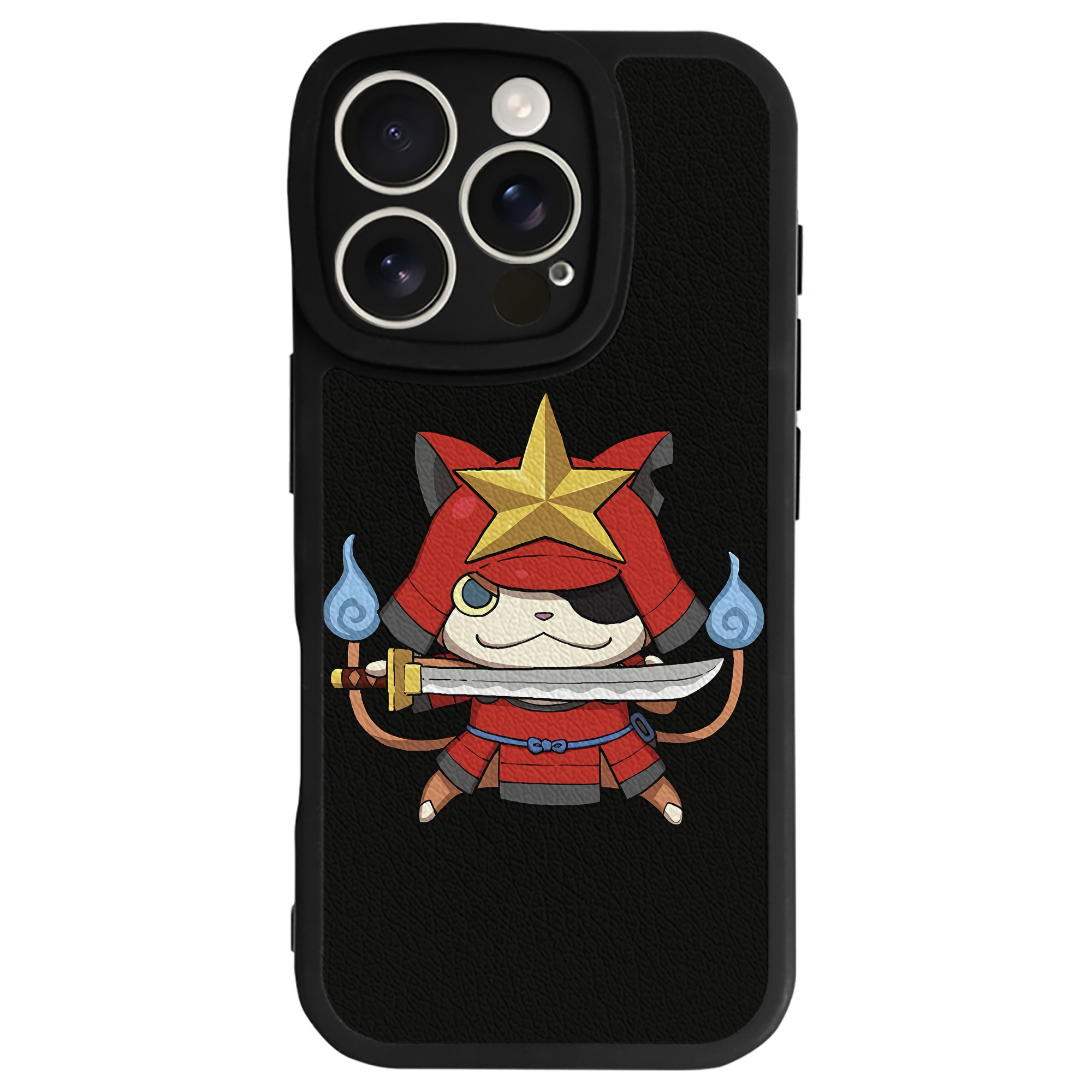 （画像用） 妖怪ウォッチ Yo-kai Watch 【iPhone 16シリーズ対応】シリコンスマホケース（レザー調） 材質：シリコン
